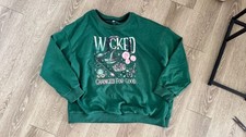 Wicked Changed For Good Sweatshirt XXL Green Musical Theatre Pullover picture