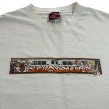 Rare Vintage Grail Skate T Shirt 2001 Shaolin Worldwide Box Logo - XL - USA Made picture