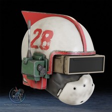 Arc Raiders Sforza Helmet Cosplay Display Wear Ake Helmet. Unpainted picture