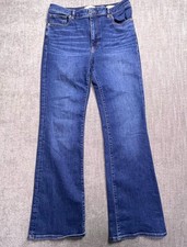 Frame The Reboot Bootcut Jeans Womens 30 Blue Denim Cotton High Rise Pockets picture