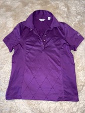 Callaway Women’s Purple Golf Polo — Medium picture