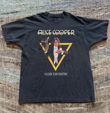 Alice Cooper - Welcome To My Nightmare Unisex Black T-shirt Size S-5 picture