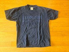 Vintage 90’s Grand Canyon Graphic T-Shirt Large Navy Made in USA Single Stitch picture