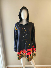 BlackMilk Mushroom Cats Slouchy Size 2XL picture