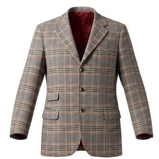 Vintage William Yu Bespoke Plaid Blazer Custom Handmade Hong Kong (Fits ~42R/44R picture