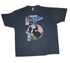 Pre-owned Spider-Man 25th Anniversary Issue 300 Cover Swipe Gray t-shirt sz 3XL picture