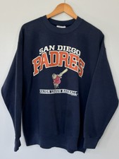Vintage 1998 Lee Sport Nutmeg Mills San Diego Padres Sweatshirt Mens L USA picture