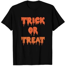 Halloween trick or treat T-shirt picture