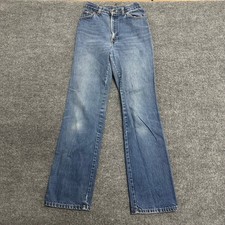 H.I.S. Jeans Womens Size 10/11 Blue Vintage High Waisted Straight Leg Denim picture