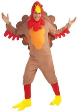 Forum Novelties Turkey Costume Adult XL Plus Size Thanksgiving Halloween picture