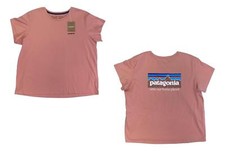 Patagonia Women's P-6 Mission Organic Short Sleeve T-Shirt (Sunfade Pink) 37560 picture