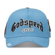 Godspeed GS FOREVER TRUCKER HAT (BABY BLUE) Limited Fashion Gift picture