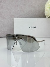 CELINE CL40350U Shield Sunglasses 145-0-112 Rimless Designer Eyewear Luxury picture