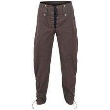 Medieval Renaissance Adventurer Pants Lagging pair of pants Plan cotton Larp SCA picture