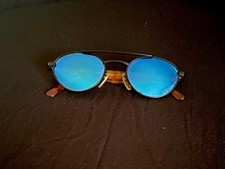 Vintage Revo 1109/001 Blue Mirror Sunglasses picture