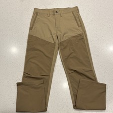 Filson Upland Brush Pants 30/34 Khaki Lightweight Ripstop Reinforced Field picture