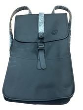 NEW RAINS Rolltop Rucksack W3 Backpack Black Minimalist Padded Laptop Urban READ picture