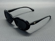 COACH HC8448U 500287 Black Grey Solid Women's 54 mm Sunglasses picture
