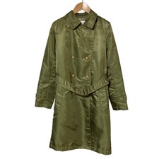 MACKINTOSH PHILOSOPHY Nylon Padded Trench Coat, Size 38, Khaki Women USED picture