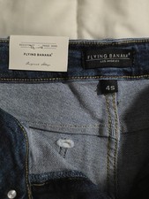 Flying Banana Women's Jeans 4s Wide Leg picture