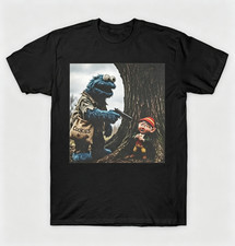 Give Me All Cookies Tee, Cursed Edgy Meme Parody Crew Neck T-Shirt picture