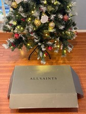 New AllSaints Kita Mink Grey Leather Backpack w/ Original Packaging picture