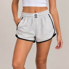 Nike Women's Grey and Black Shorts picture