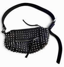 All Saints vega embellished mini shoulder bag picture