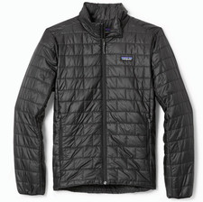 Patagonia Mens Nano Puff Insulated Jacket Black Lightweight Packable Puffer Coat picture
