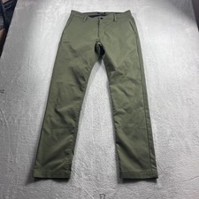 Proof Nomad Performance Chino Olive Huckberry Slim Fit Mens 32 picture