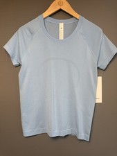 NWT Lululemon Swiftly Tech Short Sleeve 2.0 Race Dreamy Blue Size 8 picture