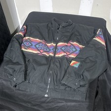 VTG Men’s Roper Jacket Size Medium Western Wear Cowboy Rodeo Ranch Wear Black M picture