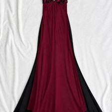 Shein Women's Burgundy and Red Dress picture