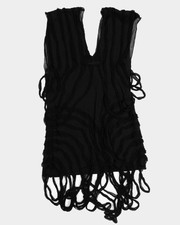 Jean Paul Gaultier Iconic Striped Body Shape Tunic Womens S picture