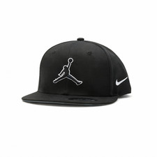 Air Jordan Nike Jumpman Snapback Hat Cap Black picture