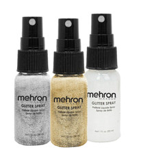 Mehron Glitter Spray 1 Oz Bottle-Face, Body, Hair, Clothing, Stage Makeup-Pick 1 picture
