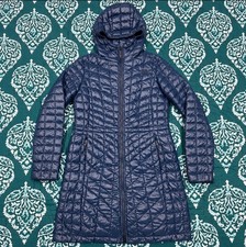 The North Face ThermoBall Hooded Puffer Jacket Navy Blue Women’s M picture