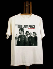 Our Lady Peace Band Gravity Album White T Shirt Full Size S-5XL picture