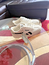 Reebok Lounger Men's Sneakers Size 8 Cream Black New Without Box picture