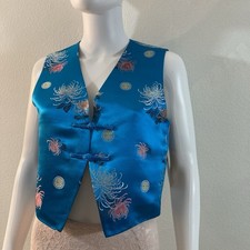 Ralph Lauren Vintage Y2K Embroidered Vest Size M, With Tags picture