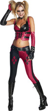 Rubies Harley Quinn Arkham City Womens Costume Small 4-6 Batman DC NEW  picture