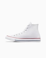 NEW IN BOX Converse All Star High Canvas Shoes OPTICAL WHITE (Choose Size) picture