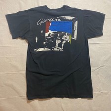 Vintage Genesis Shirt XL Black Abacab 1982 North American Tour Screen Stars 80s picture