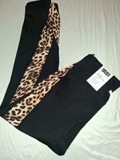 🔥NWT🔥DKNY Sport Women's Color Block Super High Waist Compression Leggings L picture