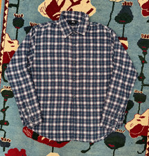 STÜSSY MATTHEW PRINTED SHIRT (BLUE) - Large picture