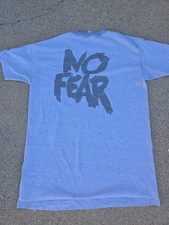 Vntg 1990s NO FEAR T-Shirt By Heartland Apparel, USA 100% Cotton, OSFM 🔥 picture