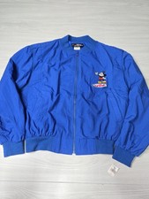 Vintage Disney Originals Jacket Mens Large Mickey Mouse USA Embroidered 1990's  picture