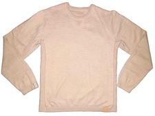 Paka Royal Alpaca Handmade The Original Crew Sweater Beige Adult Large picture