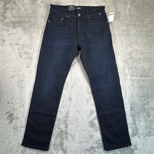 Mavi Men’s Jeans ZACK Straight Leg Size 33/32 Color Dark Indigo picture