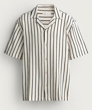 ZARA TEXTURED WEAVE SHIRT  - LARGE - BRAND NEW- NEVER WORN picture